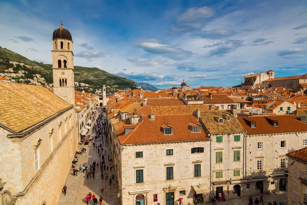 Dubrovnik Horvátország 2016 Június Régi Város Dubrovnik Egy Szép Nyári — Stock Fotó