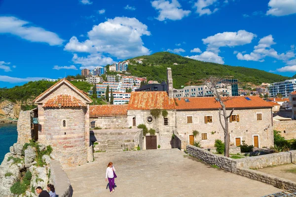 Budva Montenegro Giugno 2016 Cittadella Nel Centro Storico Budva Una — Foto Stock