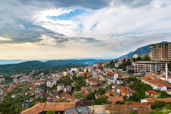 Kruja Albania Июнь 2016 Вид Замка Круя Красивый Летний День — стоковое фото