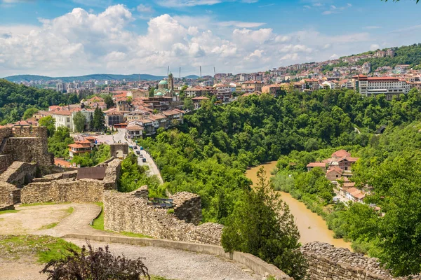 Veliko Tarnovo Bulgaria June 2016 Tsarevets Fortress Veliko Tarnovo Beautiful — Stock Photo, Image