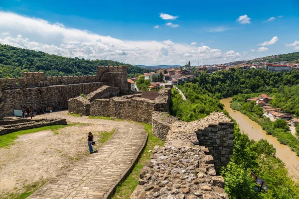 Veliko Tarnovo Bulgarie Juin 2016 Forteresse Tsarevets Veliko Tarnovo Par — Photo