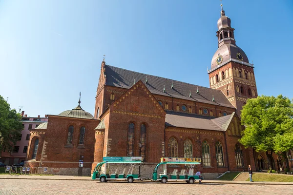 Riga Letland Juni 2016 Dome Cathedral Het Centrum Van Oude — Stockfoto