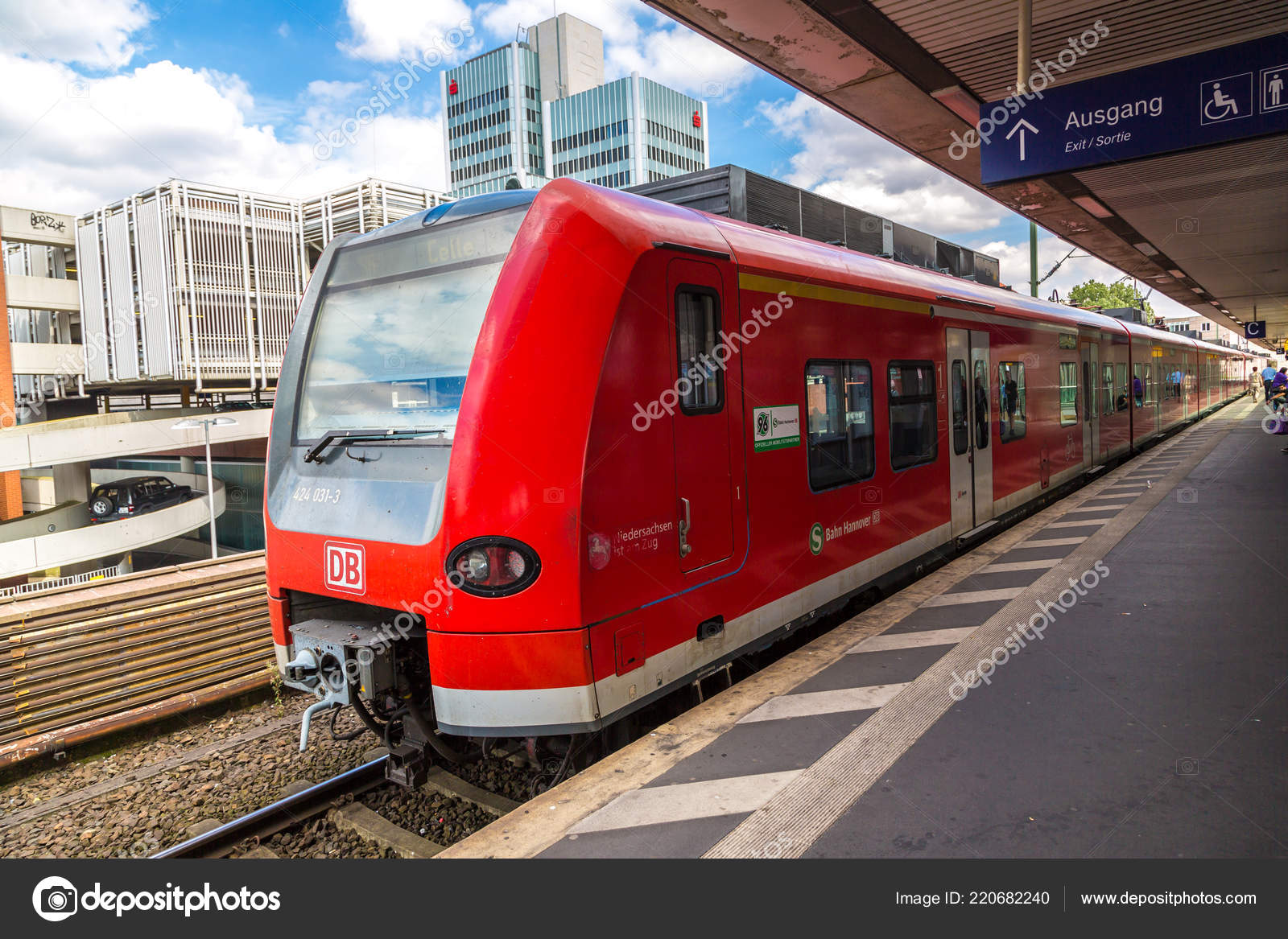 Hannover Germany June 2016 Hannover Main Train Station Beautiful Summer Stock Editorial Photo C Bloodua 220682240