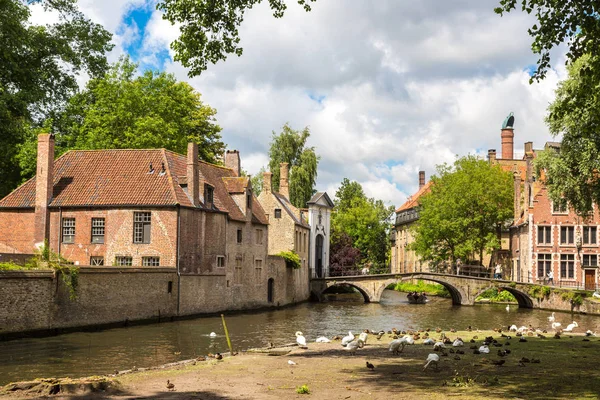 Gent Belçika Haziran 2016 Bir Güzel Yaz Günü Belçika Bruges — Stok fotoğraf