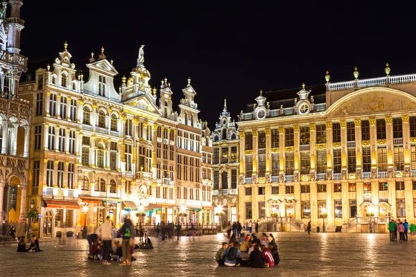 Brussel België Juni 2016 Grand Place Brussel Een Mooie Zomerse — Stockfoto