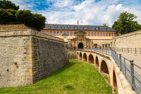 Erfurt Tyskland Juni 2016 Fästning Petersberg Erfurt Vacker Sommardag Tyskland — Stockfoto