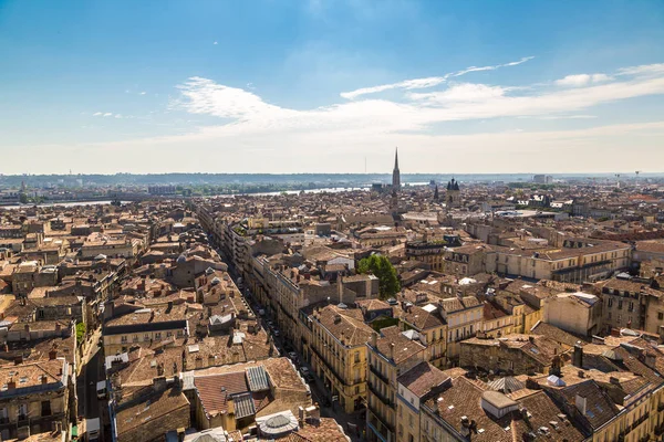 Bordeaux Francia Giugno 2016 Veduta Aerea Panoramica Bordeaux Una Bellissima — Foto Stock