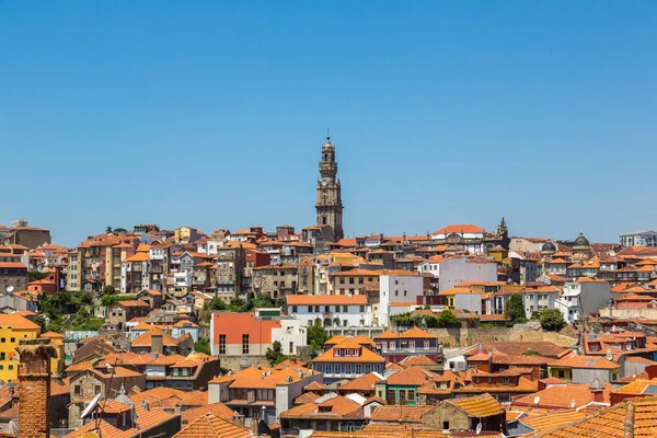 Porto Portekiz Haziran 2016 Panoramik Hava Görünümünde Porto Bir Güzel — Stok fotoğraf
