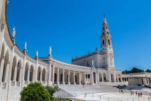 Fatima Portugal Junio 2016 Santuario Fátima Hermoso Día Verano Portugal — Foto de Stock