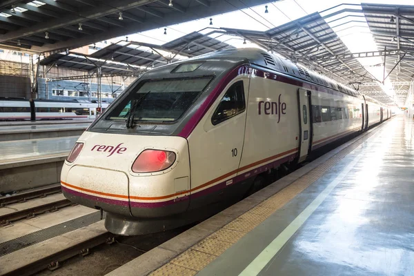 Malaga Spanyolország 2016 Június Train Station Malaga Egy Szép Nyári — Stock Fotó