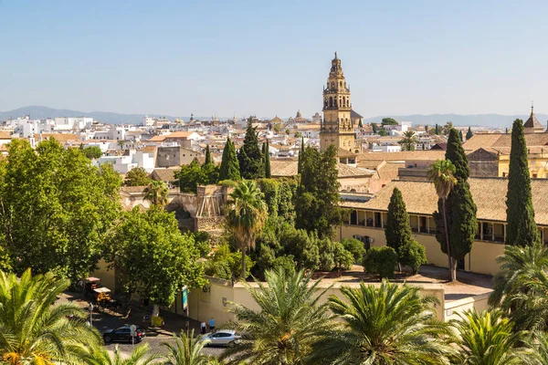 Cordoba Španělsko Června 2016 Panoramatický Pohled Velké Mešity Katedrála Mezquita — Stock fotografie