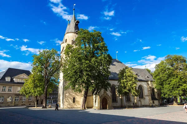 Quedlinburg Németország 2016 Június Piaci Templom Szent Kozma Damján Goslar — Stock Fotó