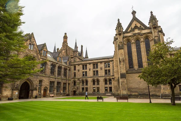 Glasgow Skócia 2016 Június University Glasgow Skócia Egy Szép Nyári — Stock Fotó