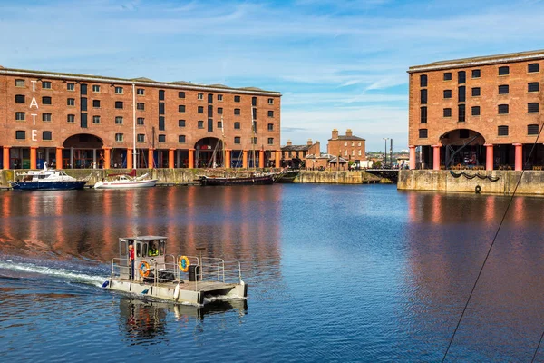 Liverpool Reino Unido Junho 2016 Vista Albert Dock Liverpool Belo — Fotografia de Stock