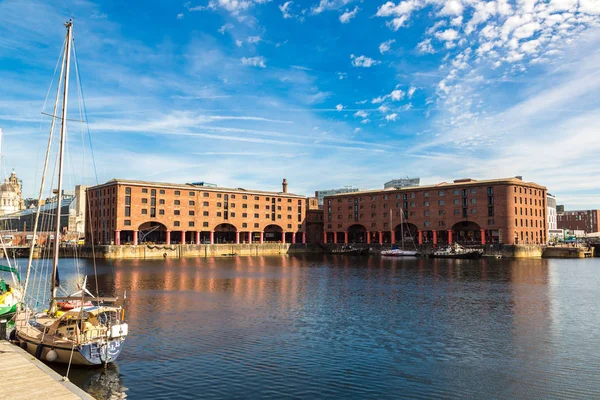 Liverpool Reino Unido Junho 2016 Vista Albert Dock Liverpool Belo — Fotografia de Stock