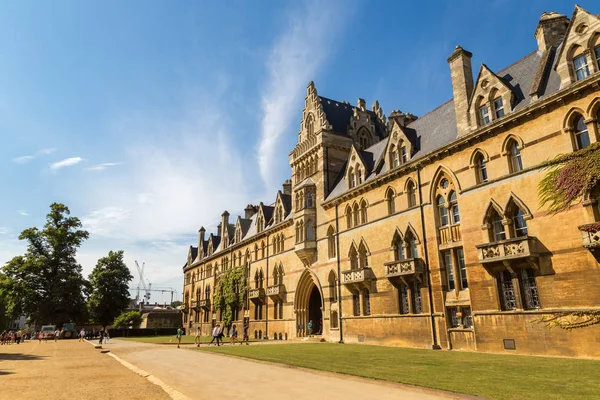 Оксфорд Июня 2016 Года Christ Church College Оксфордский Университет Оксфорд — стоковое фото