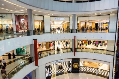 Dubai, Birleşik Arap Emirlikleri - 14 Kasım 2012: Dubai alışveriş merkezi Dubai, alışveriş