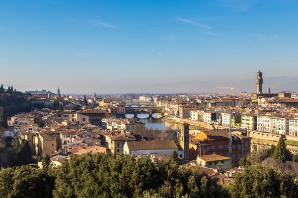 Florence Italy December 2016 Ponte Vecchio Beautiful Day Florence Italy — Stock Photo, Image