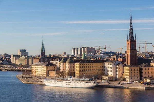 Stockholm Suecia Mayo Gamla Stan Parte Antigua Estocolmo Día Soleado —  Fotos de Stock