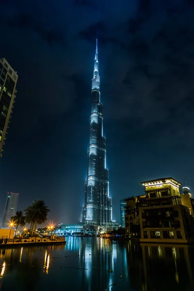 Lviv Ukraina Juli 2014 Burj Khalifa Dubai Förenade Arabemiraten — Stockfoto
