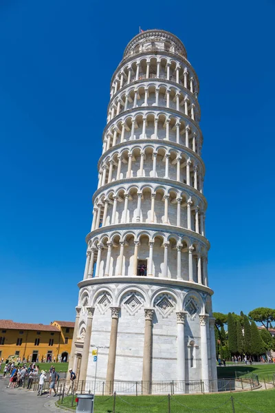 Pisa Itália Julho 2017 Torre Inclinada Pisa Itália Belo Dia — Fotografia de Stock