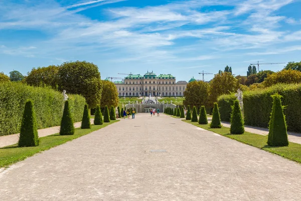 Vienne Autriche Juillet 2017 Palais Belvédère Vienne Autriche Par Une — Photo