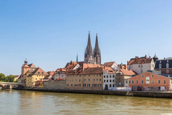 Regensburg Németország 2017 Július Regensburg Székesegyház Németország Egy Szép Nyári — Stock Fotó