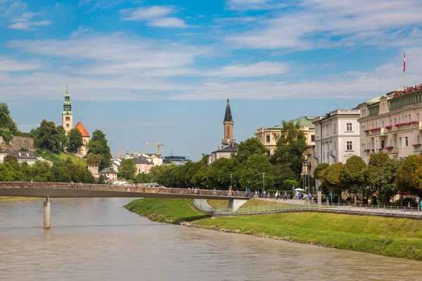 Salzburg Austria July 2017 Salzburg Vakker Sommerdag Østerrike – stockfoto