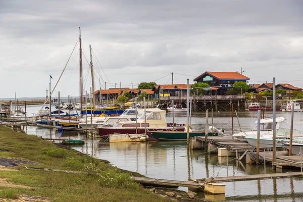 Arcachon France Juillet 2017 Village Huîtres Dans Baie Arcachon France — Photo