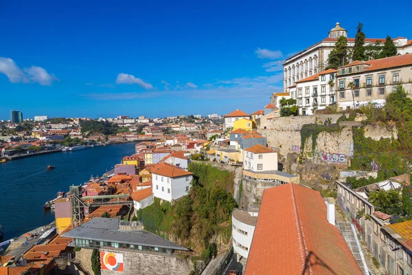 Porto Portekiz Haziran 2017 Panoramik Hava Görünümünde Porto Bir Güzel — Stok fotoğraf