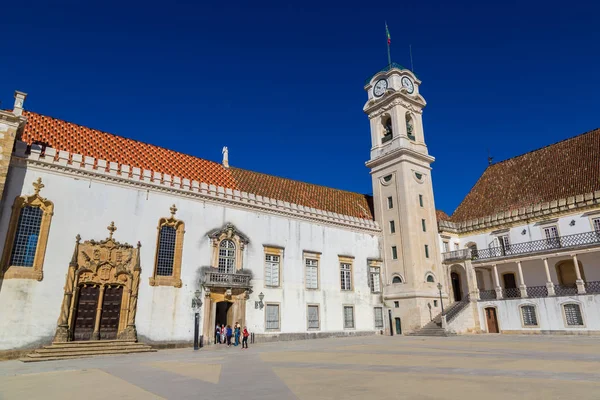 Coimbra Portugalia Czerwca 2017 Uniwersytetu Coimbra Portugalia Piękny Letni Dzień — Zdjęcie stockowe