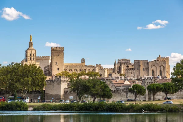 Avignon France July 2016 Popes Palace Avignon Beautiful Summer Day — Stock Photo, Image