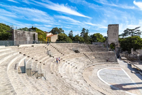Arles France Июля 2016 Года Римский Амфитеатр Арле Франция Прекрасный — стоковое фото