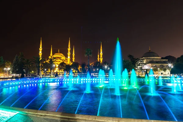 Istanbul Turkey June 2015 Blå Moske Sultan Ahmet Moskeen Istanbul – stockfoto