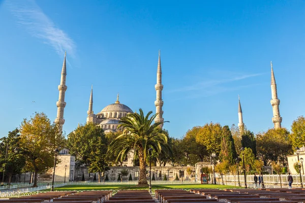 Istanbul Turquia Julho 2017 Mesquita Sultão Ahmed Mesquita Azul Istambul — Fotografia de Stock