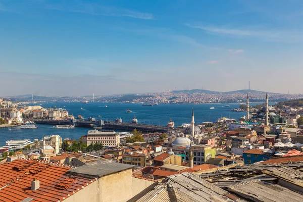 Stambuł Turcja Lipca 2017 Widok Istanbul Turcja Piękny Letni Dzień — Zdjęcie stockowe
