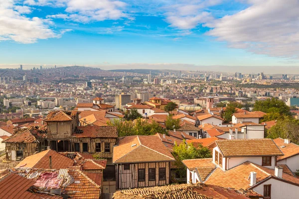 Ankara Türkiye Temmuz 2017 Hava Panoramik Ankara Türkiye Nin Güzel — Stok fotoğraf