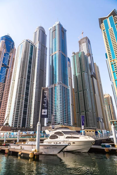 Dubai Emiratos Árabes Unidos Noviembre 2013 Edificios Modernos Dubai Marina —  Fotos de Stock
