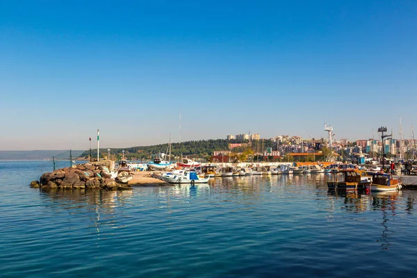 Canakkale Turquia Julho 2017 Vista Porto Canakkale Belo Dia Verão — Fotografia de Stock