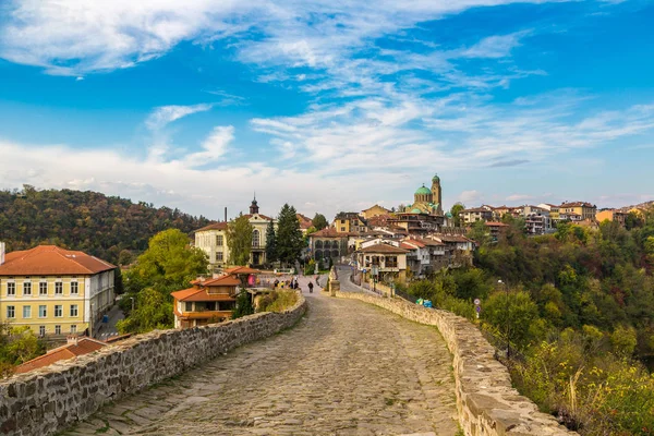 Veliko Tarnovo Bulgária Julho 2017 Fortaleza Tsarevets Veliko Tarnovo Belo — Fotografia de Stock