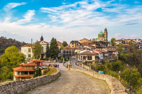 Veliko Tarnovo Bulgaria Julio 2017 Fortaleza Tsarevets Veliko Tarnovo Hermoso —  Fotos de Stock