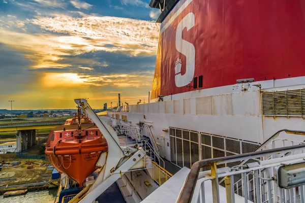 Gdynia Polonia Junio 2014 Jornada Puertas Abiertas Ferry Stena Spirit — Foto de Stock