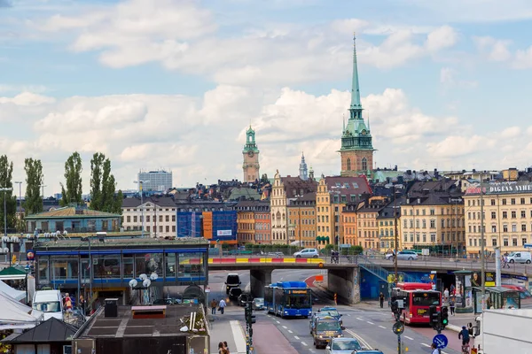 Stockholm Zweden Juli 2013 Gamla Stan Het Oude Gedeelte Van — Stockfoto