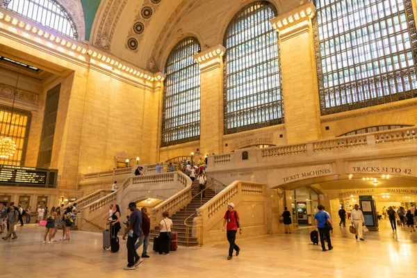 New York City Usa Maart 2020 Grote Hal Grand Central — Stockfoto