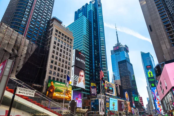 New York City Usa March 2020 Times Square Είναι Ένα — Φωτογραφία Αρχείου