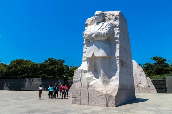 Washington Usa Března 2020 Martin Luther King Memorial Washingtonu Slunečného — Stock fotografie