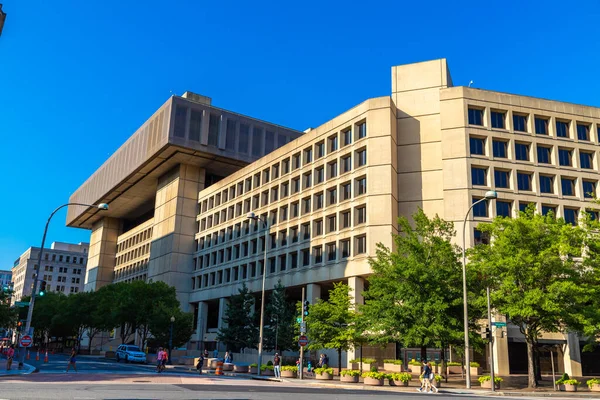 Washington Usa March 2020 Federal Bureau Investigation Headquarters Washington Sunny — Stock Photo, Image