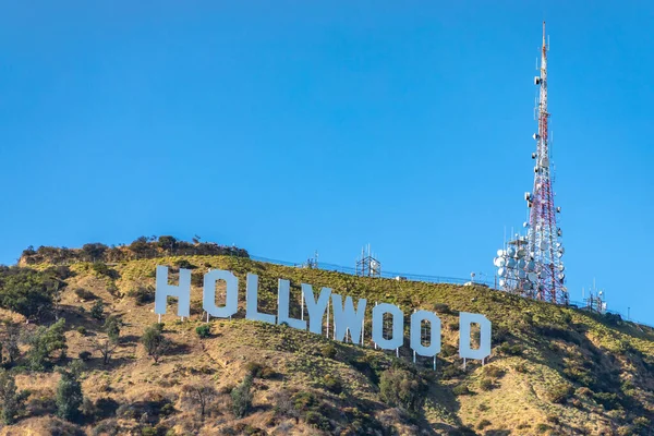 Los Angeles Hollywood États Unis Mars 2020 Panneau Holywood Los — Photo
