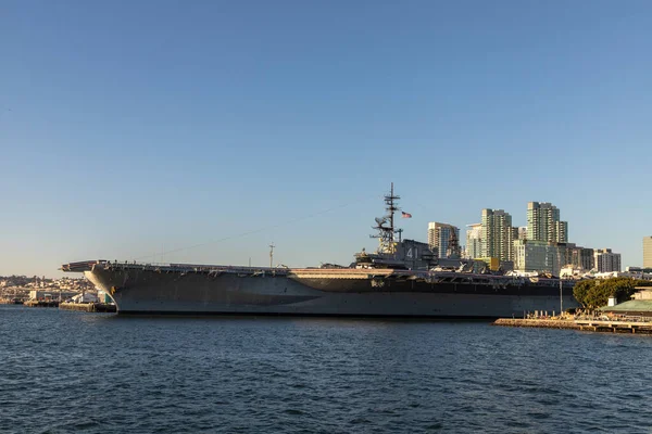 San Diego Usa Marzo 2020 Portaerei Uss Midway Museum San — Foto Stock