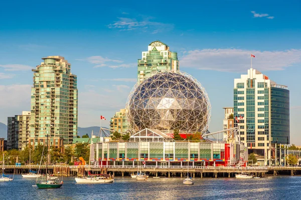 Vancouver Canada April 2020 Science World Telus World Science Sunny — 图库照片